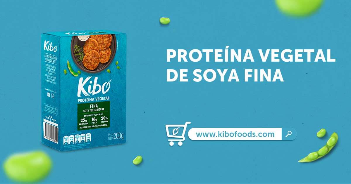 Proteína Vegetal De Soya Fina Kibo 6187